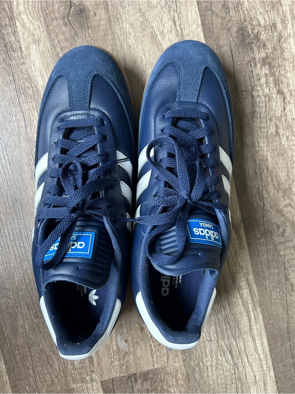 Adidas Sambas golf shoes